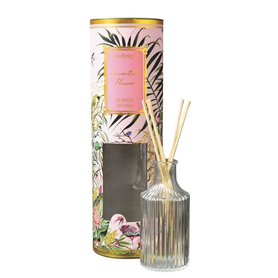 Candlelight Oriental Flower Scent Reed Diffuser | Candles & Diffusers