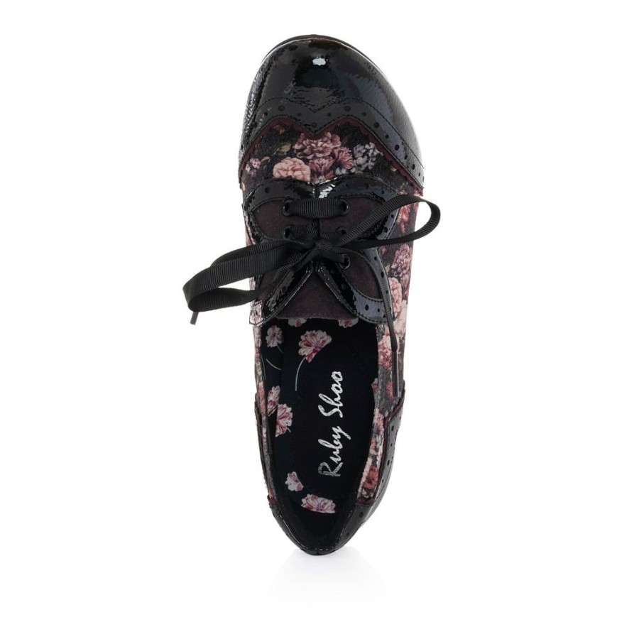 Ruby Shoo Ruby Shoo 'Daisy' Floral Brogue Style Heels | Shoes