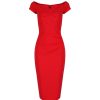 Pretty Kitty Fashion Notch Neck Cap Sleeve Bodycon Pencil Dress | Wiggle Dresses