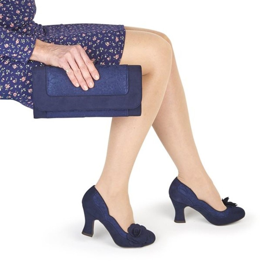 Ruby Shoo Ruby Shoo Tirana Navy Blue Clutch Bag | Bags & Purses