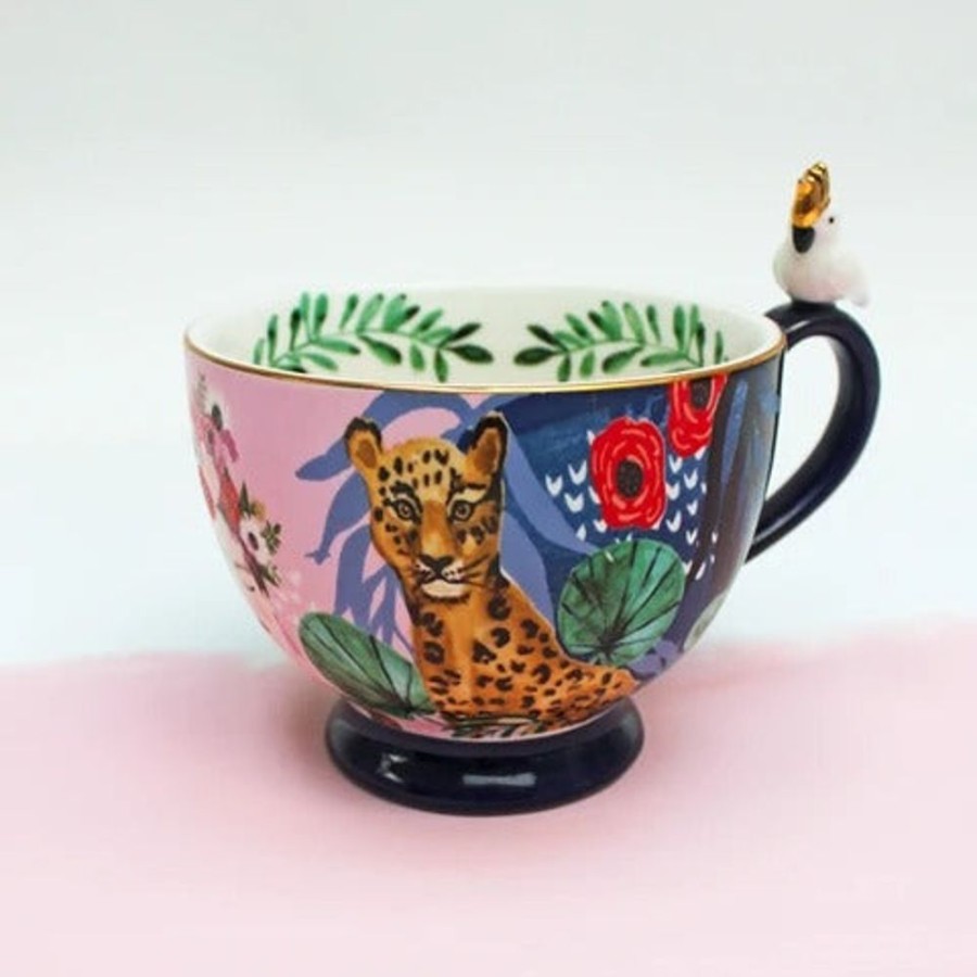 House Of Disaster Frida Kahlo Inspired Tropical Cup | Homeware