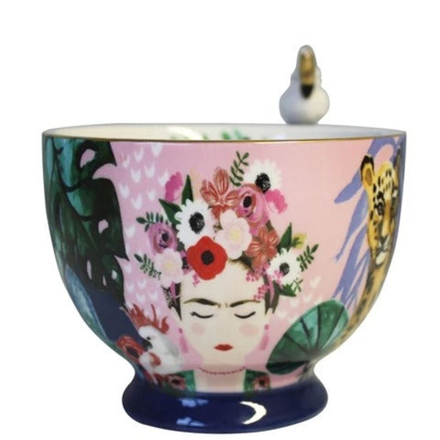 House Of Disaster Frida Kahlo Inspired Tropical Cup | Homeware