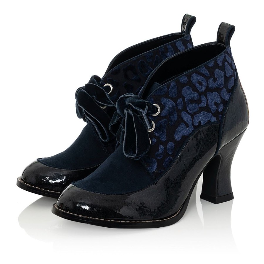 Ruby Shoo Ruby Shoo Emma Midnight Velvet Shoe Boot | Shoes