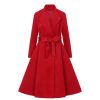 Pretty Kitty Fashion Vintage Inspi Classic Swing Coat | Jackets & Coats