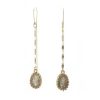 Isles And Stars Druzy Style Chain Drop Earrings | Jewellery