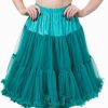 Pretty Kitty Fashion Emerald Extra Volume Net Vintage Rockabilly 50S Petticoat Skirt | Petticoats