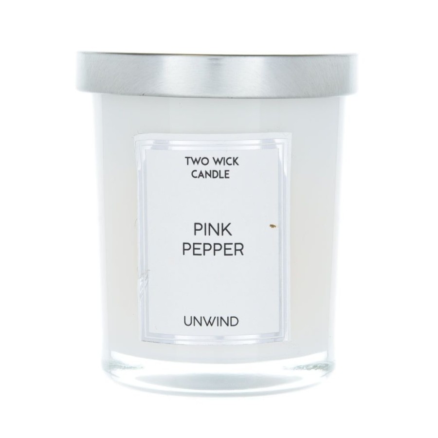 Candlelight Small Pink Pepper Scent Candle | Candles & Diffusers