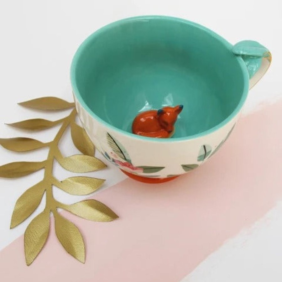 House Of Disaster Secret Garden Fox Cup | Homeware