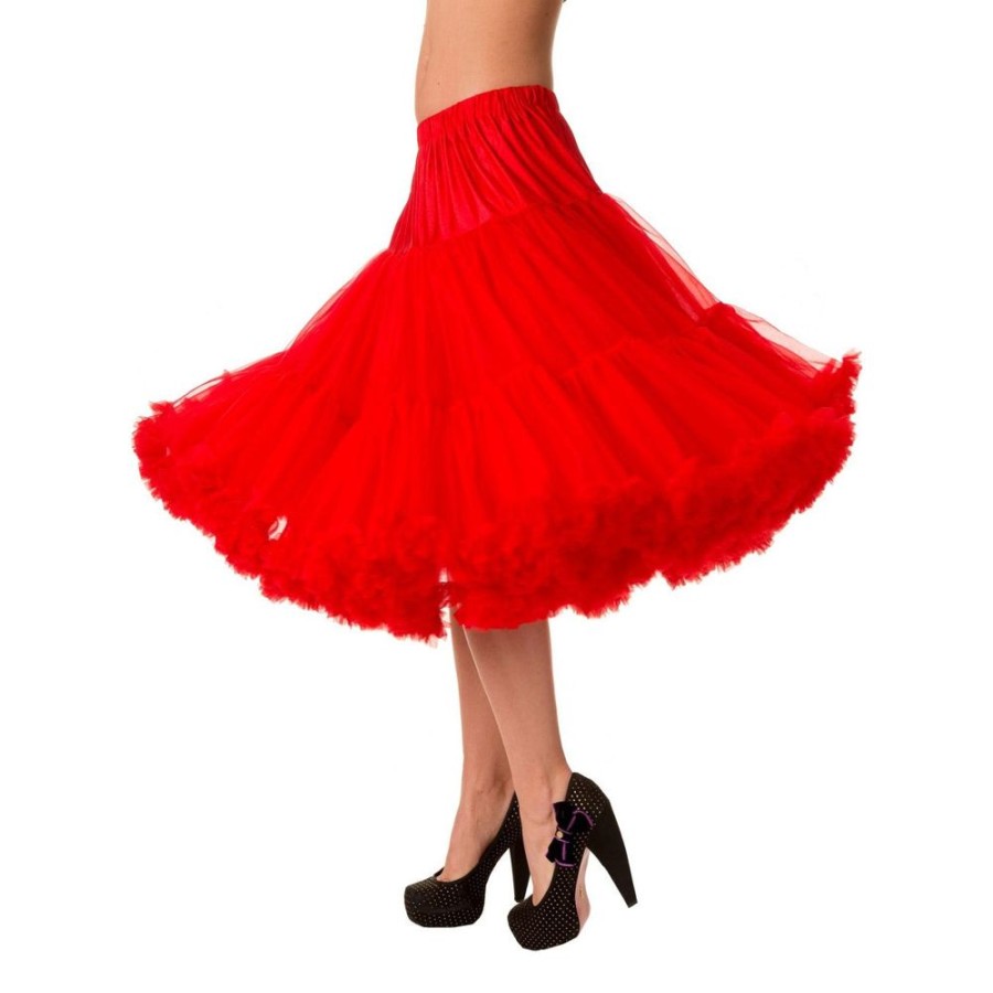 Pretty Kitty Fashion Extra Long Full Net Vintage Rockabilly 50S Petticoat Skirt | Petticoats