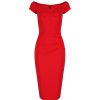 Pretty Kitty Fashion Notch Neck Cap Sleeve Bodycon Pencil Dress | Pencil Dresses